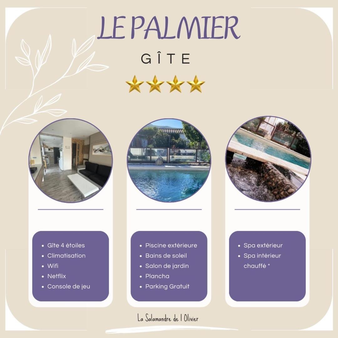 La Salamandre de l Olivier Aubignosc Extérieur photo